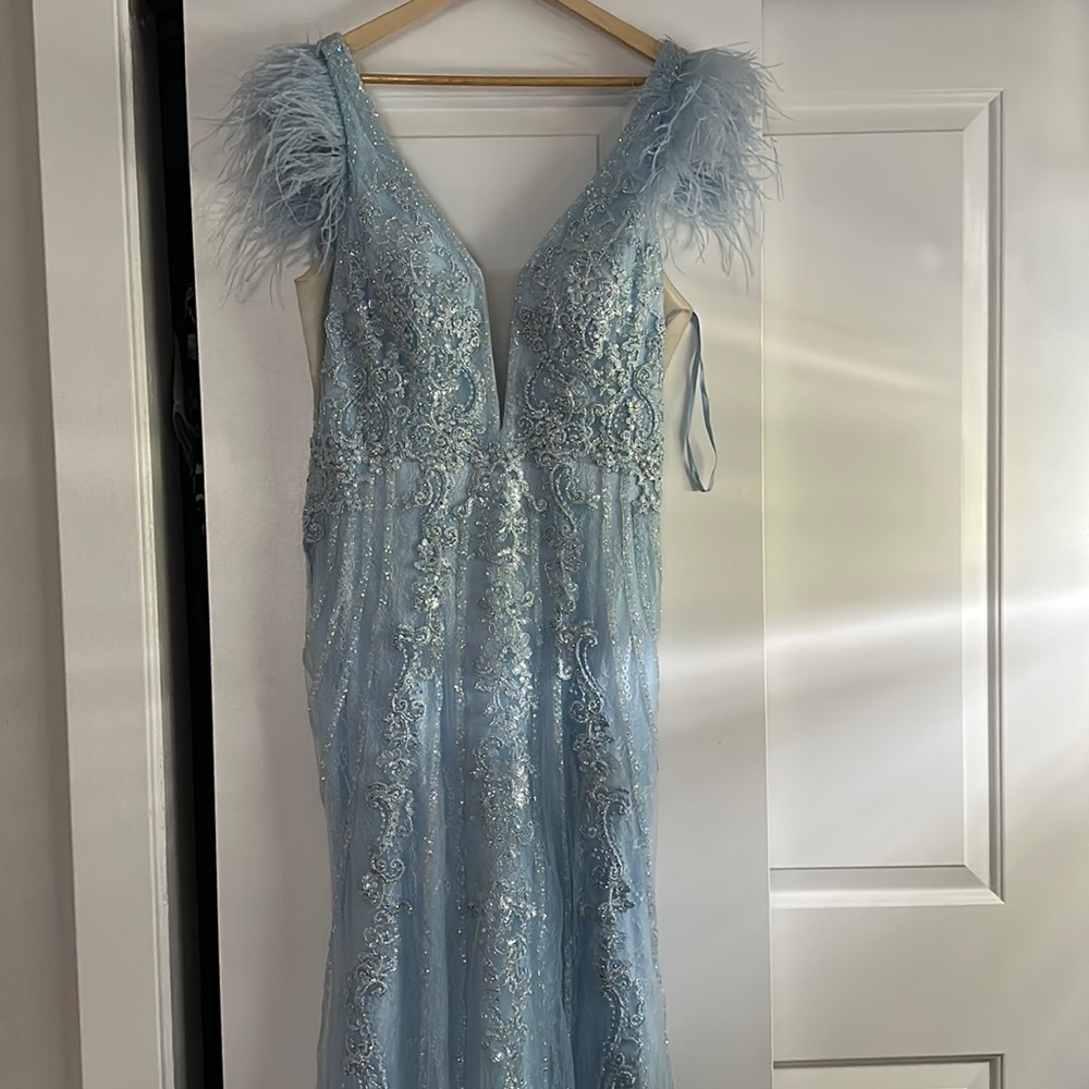 Light blue Custom made dress